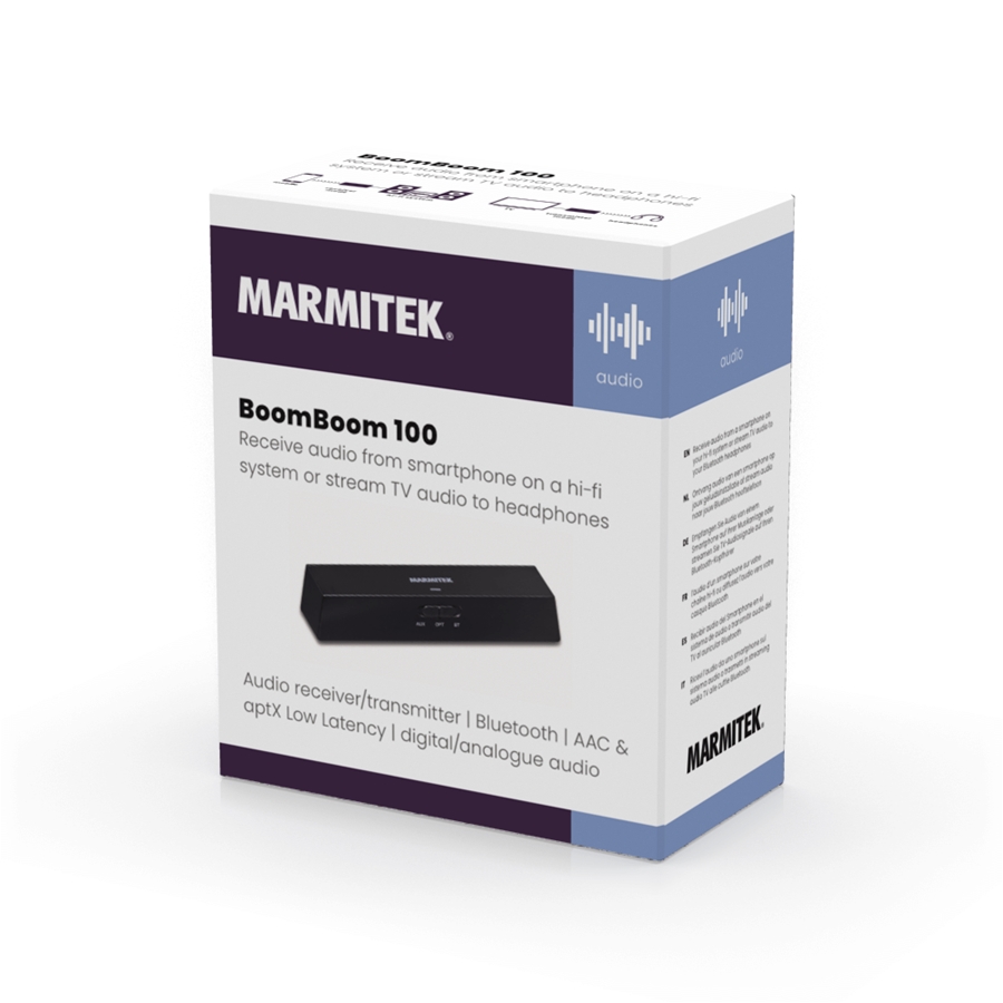 Marmitek BoomBoom 100 Audio receiver & transmitter