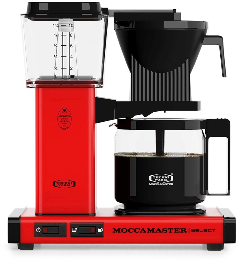 Moccamaster KBG Select Red koffiezetapparaat