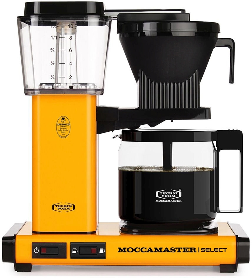 Moccamaster KBG Select Yellow Pepper koffiezetapparaat