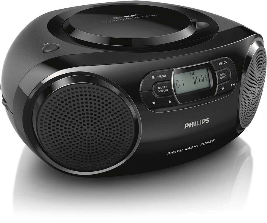 Philips AZB500 radio-CD speler met DAB+