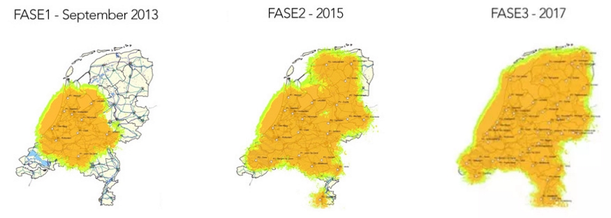 DAB dekking Nederland