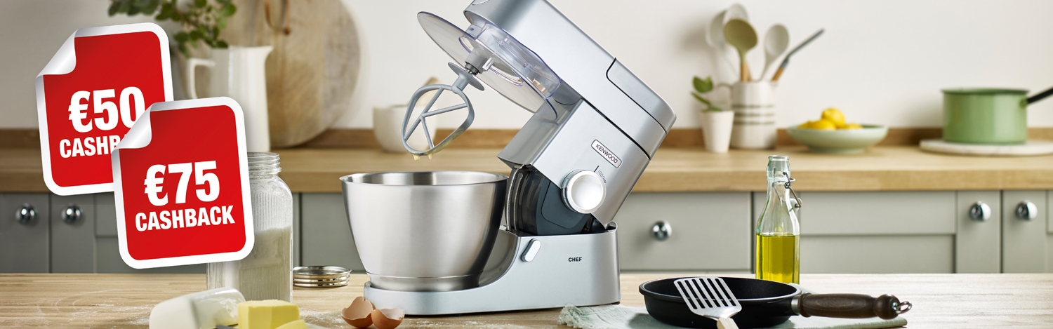 Kenwood Keukenmachien - Tot 100,- euro cashback