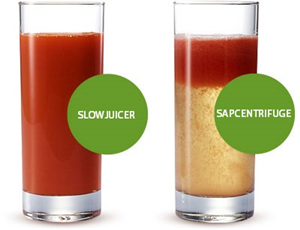 slowjuicen vs sapcentrifuge