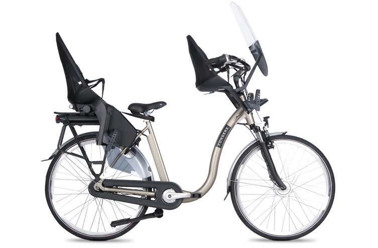 Fongers Comfort Moederfiets 540 Wh Warm Grey