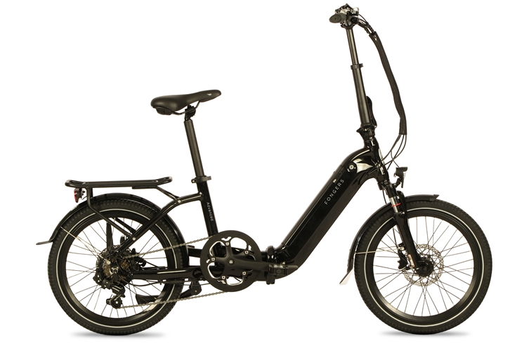 Fongers E-Folding Advanced 418 Wh Zwart