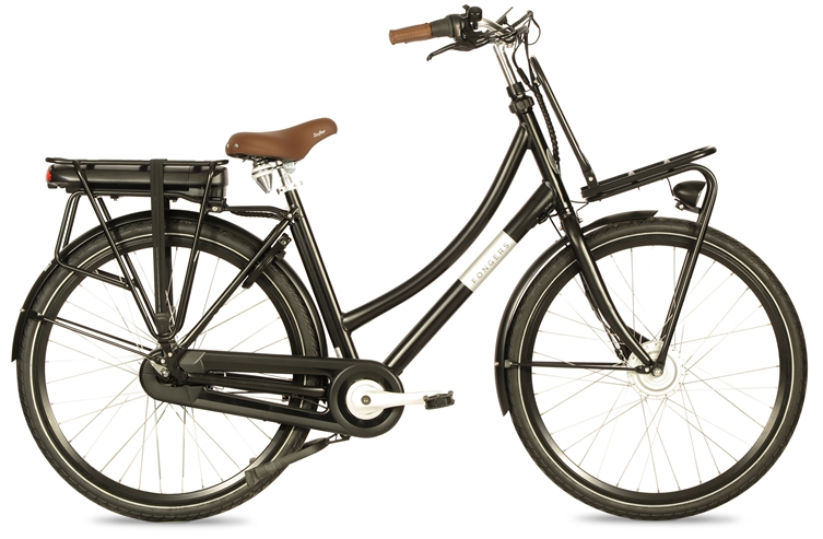 Fongers E-Transporter N7 360 Wh Zwart