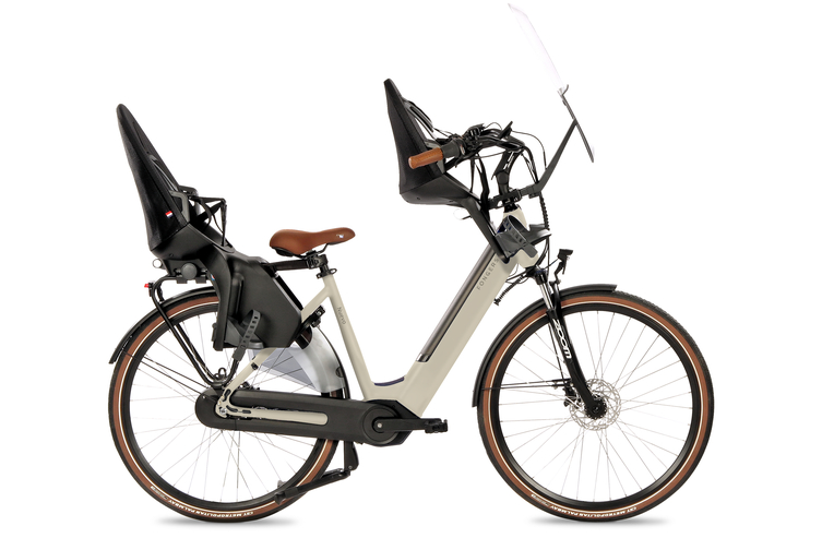 Fongers Nuevo Moederfiets 360 Wh Kiezelgrijs 