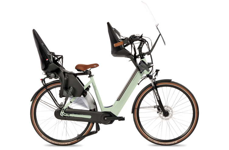 Fongers Nuevo Moederfiets 360 Wh Mineral Green
