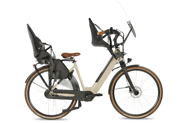 Fongers Nuevo Plus N8 Moederfiets 360 Wh ZwartFongers Nuevo Plus N8 Moederfiets 360 Wh Kiezelgrijs