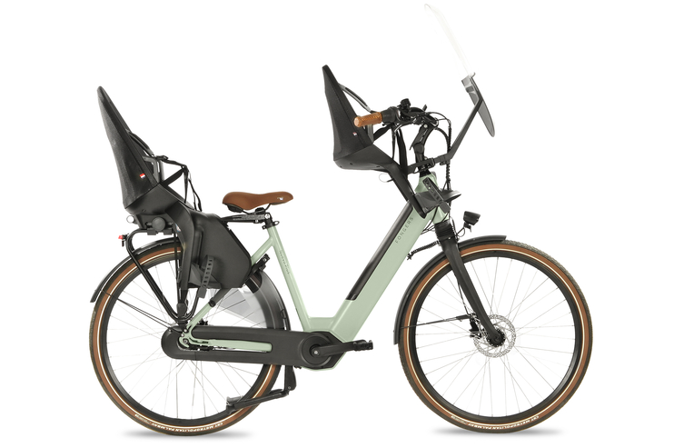 Fongers Nuevo Plus N8 Moederfiets 360 Wh Mineral Green
