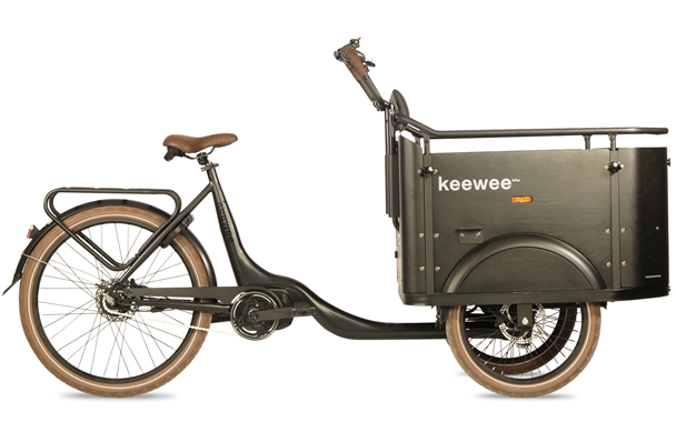 Keewee Bakfiets 470 Wh Zwart