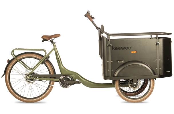 Keewee Bakfiets 470 Wh Groen