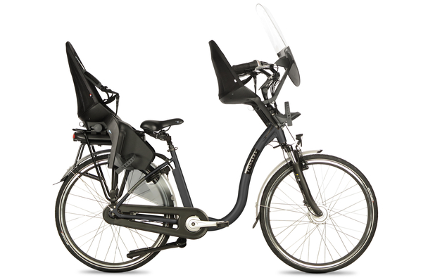 Fongers Comfort Moederfiets 540 Wh Mat Zwart