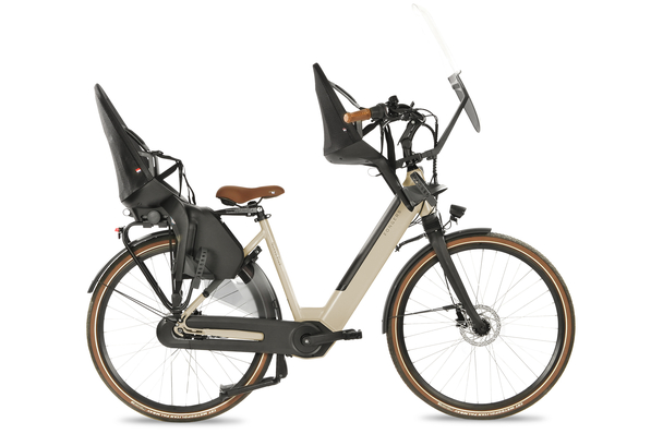 Fongers Nuevo Plus N8 Moederfiets 360 Wh ZwartFongers Nuevo Plus N8 Moederfiets 360 Wh Kiezelgrijs