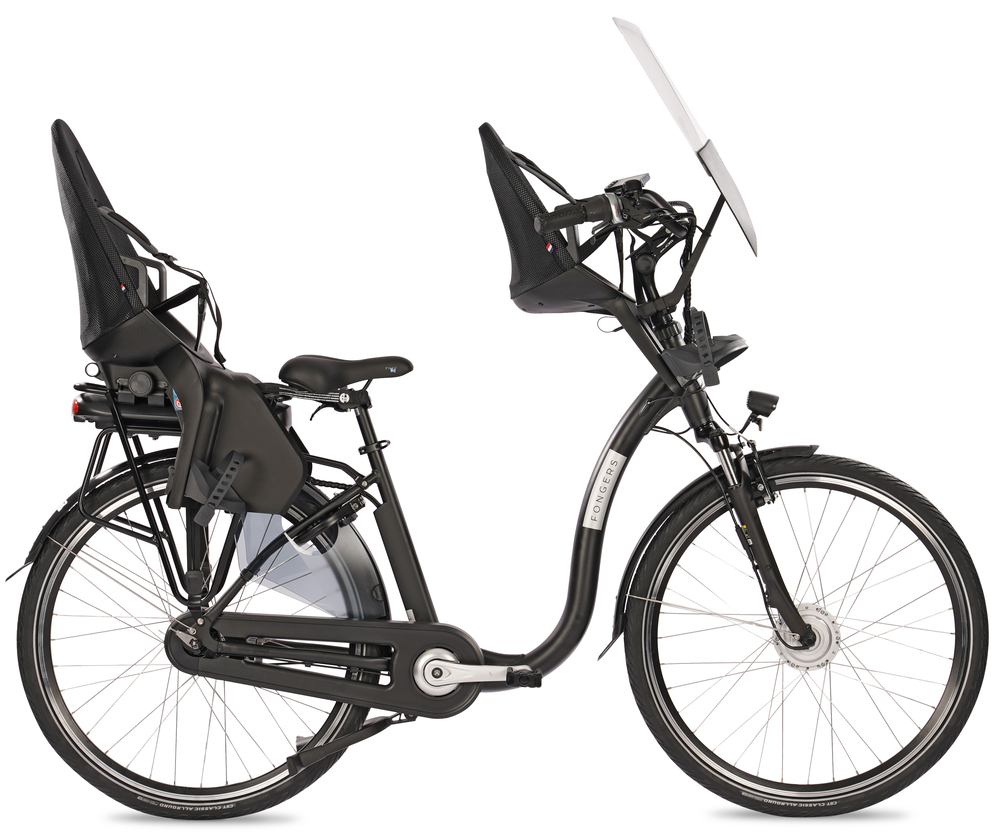 Fongers Comfort Moederfiets 540 Wh Mat Zwart