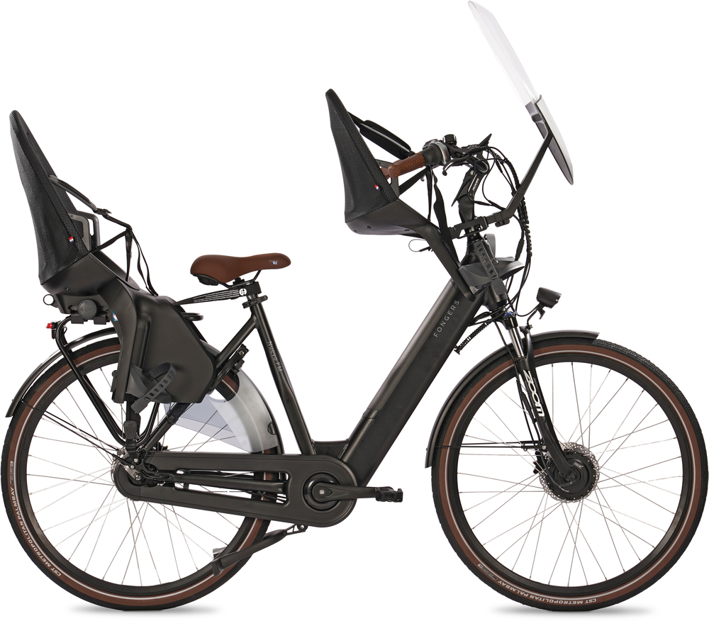 Fongers Nuevo FM Moederfiets 360 Wh Zwart