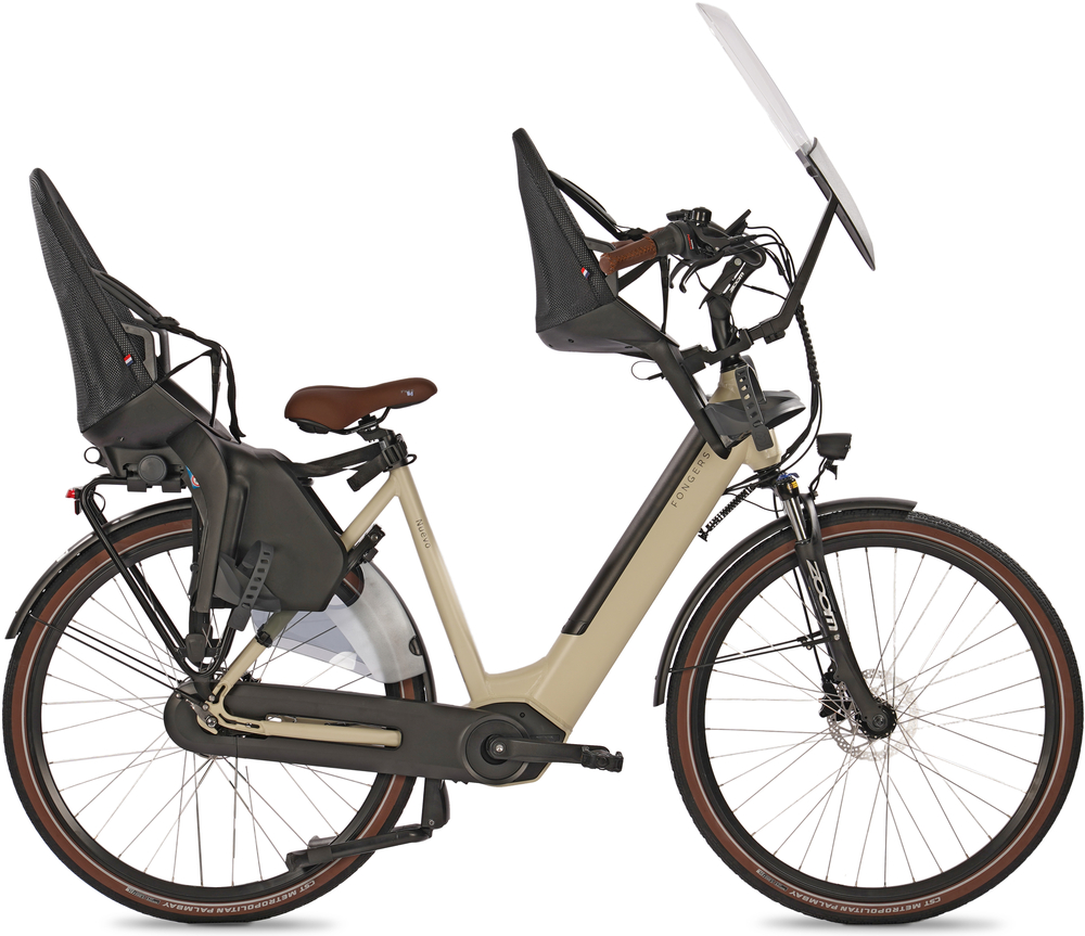 Fongers Nuevo Moederfiets 360 Wh Kiezelgrijs