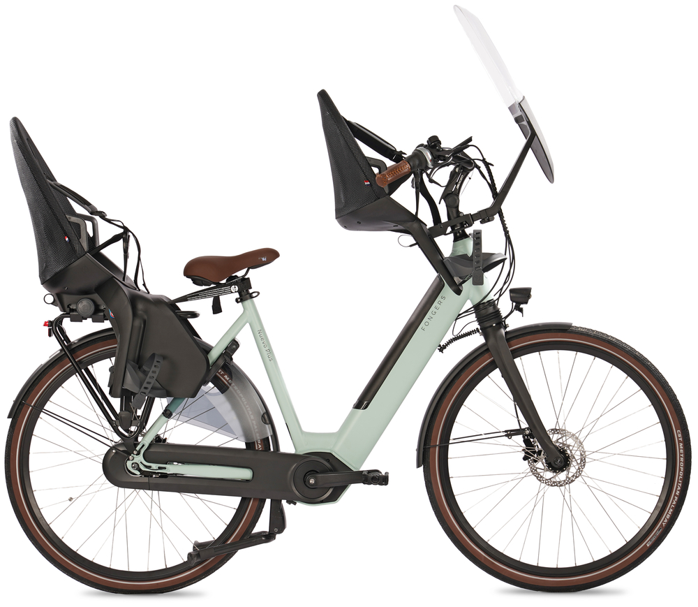 Fongers Nuevo Plus N8 Moederfiets 360 Wh Mineral Green