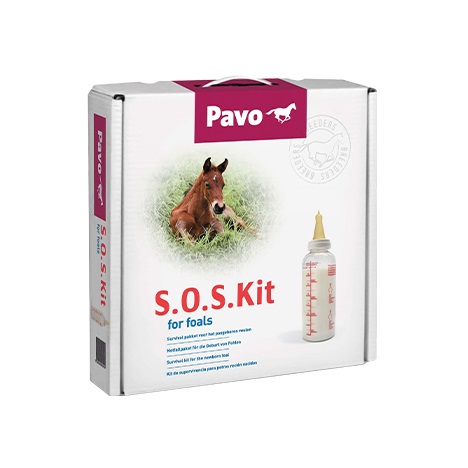 Pavo SOS Kit_3KG_OVERLEVELSESSPAKKE TIL FØL