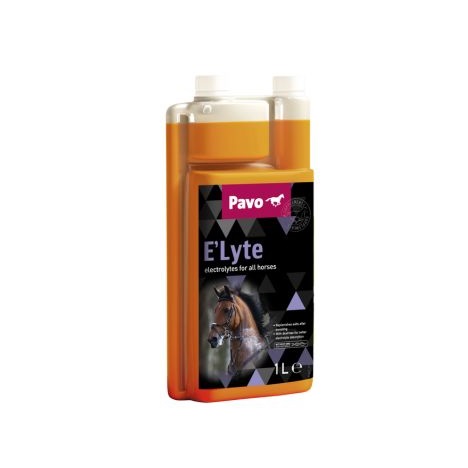 Pavo E'lyte Liquid_1KG_Elektrolyten voor alle paarden