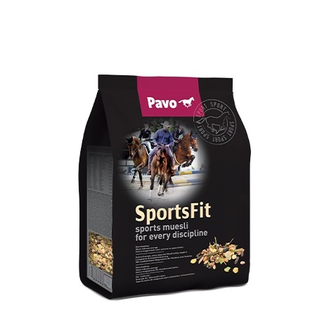 Pavo SportsFit_0.4KG_Sportmüsli för hästar i alla discipliner