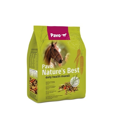 Pavo Nature's Best_0.4KG_DEN DAGLIG SUNDE MUESLI TIL FRITID OG LET SPORT