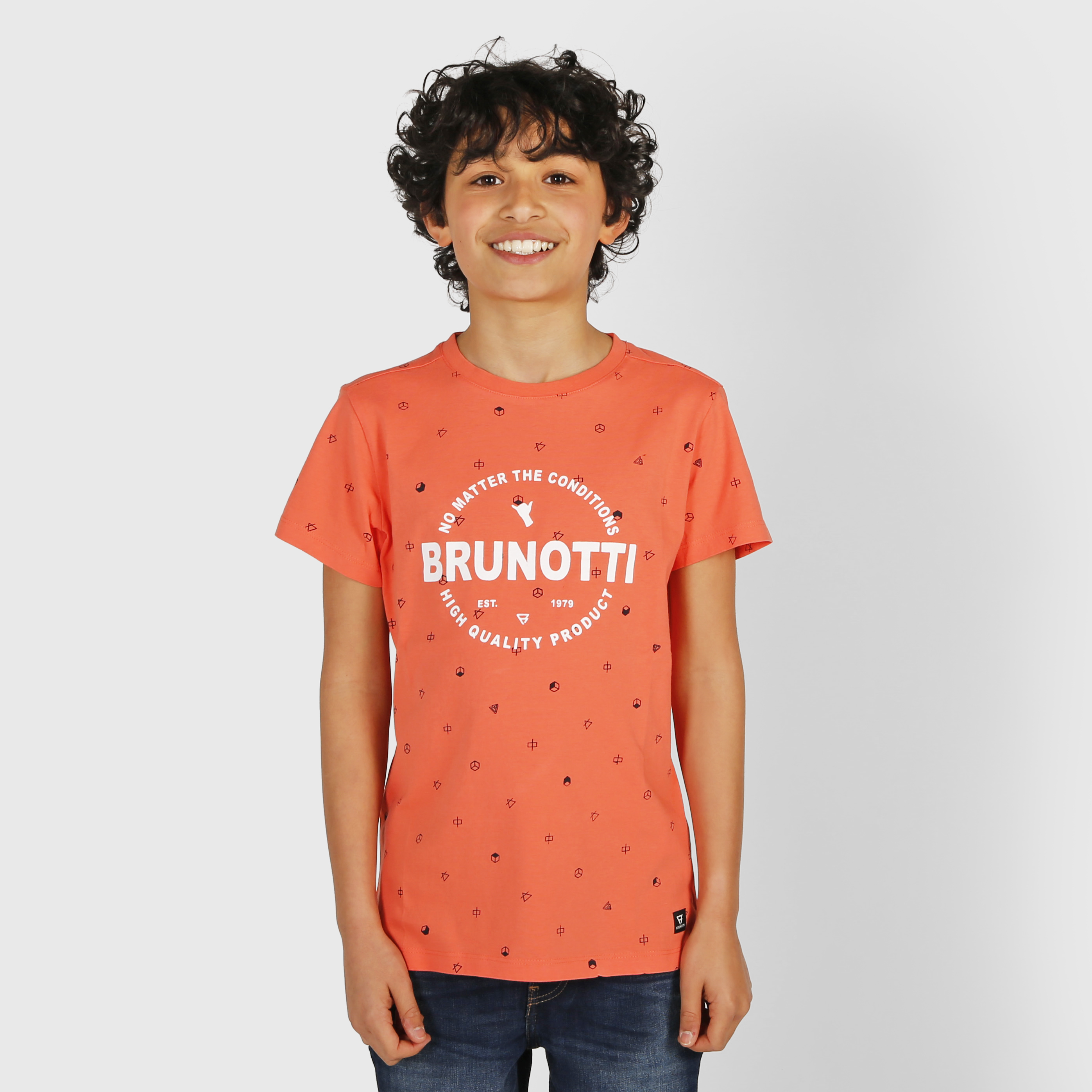 Brunotti T-shirt Tim Mini Ao Jr Kinderen