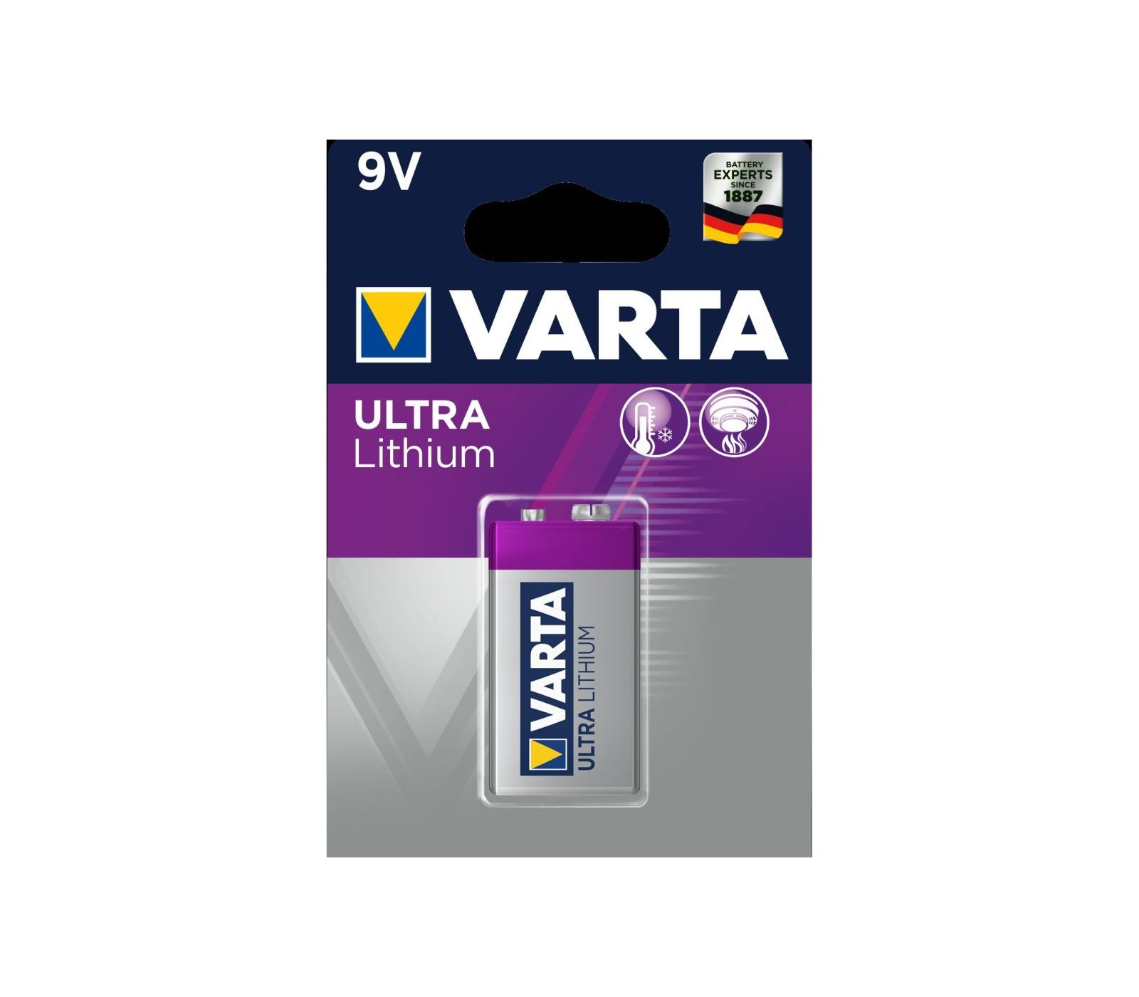 Varta Ultra Lithium 9v