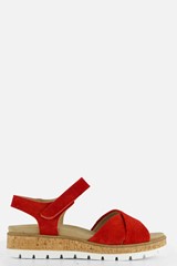 Feyn Mia 01 Sandalen rood Textiel