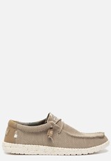 HEYDUDE Wally SOX instappers beige Canvas