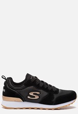 Skechers OG 85 Gold'n Gurl Sneakers zwart Textiel