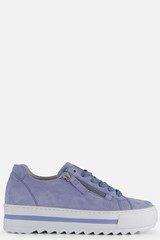 Gabor Sneakers blauw Suede