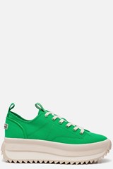 Tamaris Sneakers groen Textiel
