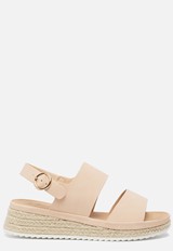 Holly sandalen taupe