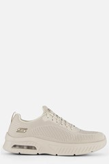 Skechers Squad Air Sneakers beige Textiel