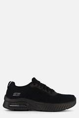 Skechers Squad Air Sneakers zwart Textiel