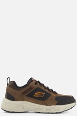 Skechers Oak Canyon Sneakers bruin Textiel