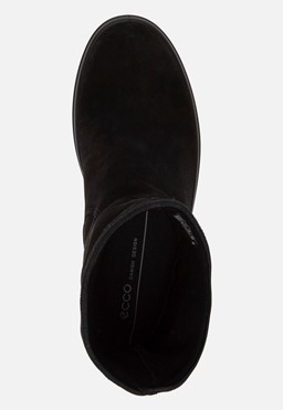 Soft 7 Wedge korte laarzen zwart Leer
