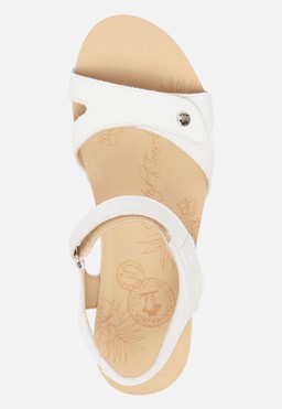 Sulia Basics sandalen wit