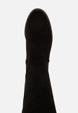 Hoge laarzen zwart Textiel 202109