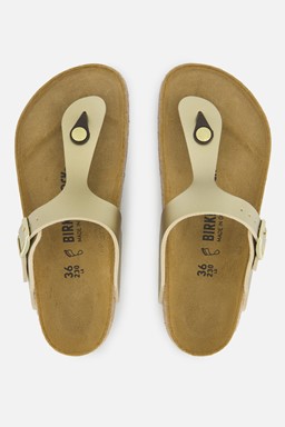 Gizeh Slippers goud Synthetisch