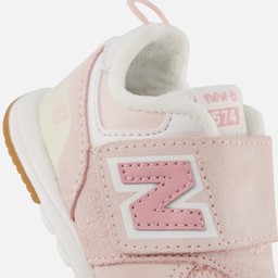 574 Sneakers roze Leer