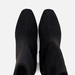 Hoge laarzen zwart Textiel