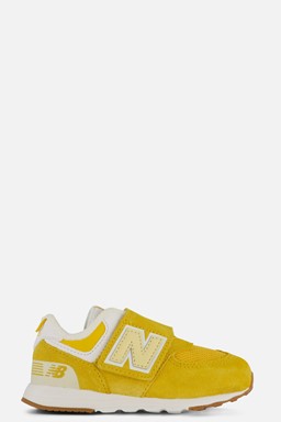 574 Sneakers geel Leer