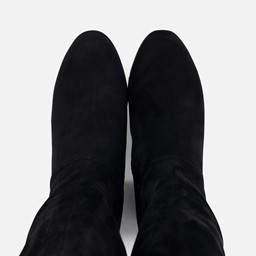 Comfort Hoge laarzen zwart Suede