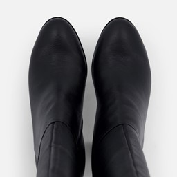 Comfort Hoge laarzen zwart Leer