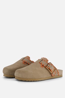 Sandalen taupe Suede