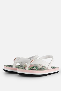 Reef Little Ahi Slippers wit Synthetisch