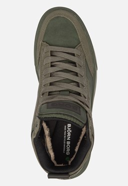 Bjorn Borg Sneakers groen Imitatieleer