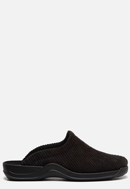 Pantoffels zwart Textiel 370434